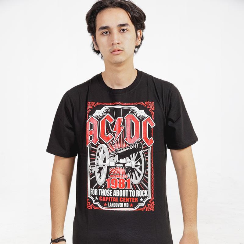 Jual Gildan Band Acdc For Those About To Rock Kaos Pria Online September 2020 Blibli Com