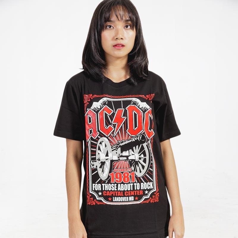 Jual Gildan Band Acdc For Those About To Rock Kaos Pria Online September 2020 Blibli Com