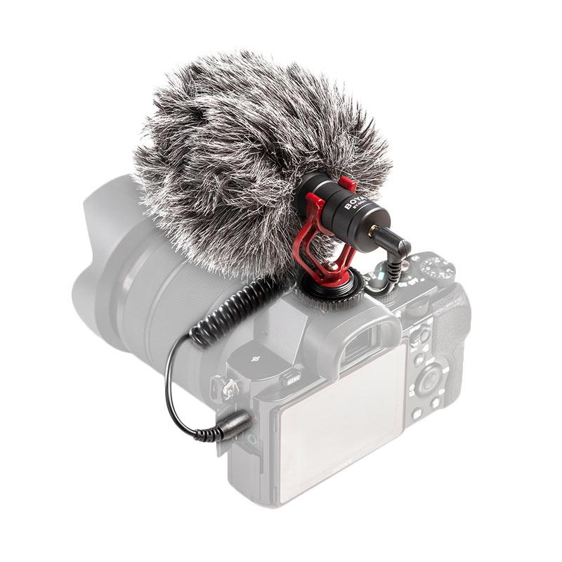 Jual Boya By Mm1 Cardioid Shotgun Microphone For Dslr Handphone Mirrorless Online September 2020 Blibli Com