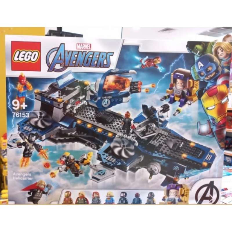 sale mainan Lego Marvel Avengers Helicarrier 76153 Original