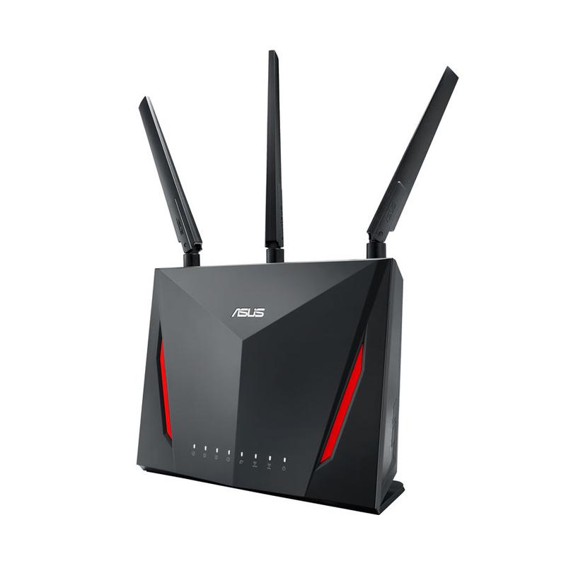 Amazon Com Asus Rt Ax56u Ax1800 Wifi 6 Dual Band Wifi Router Lifetime Internet Security With Aiprotection Whole Home Wifi With Aimesh Mu Mimo Ofdma Vpn Setting Computers Accessories