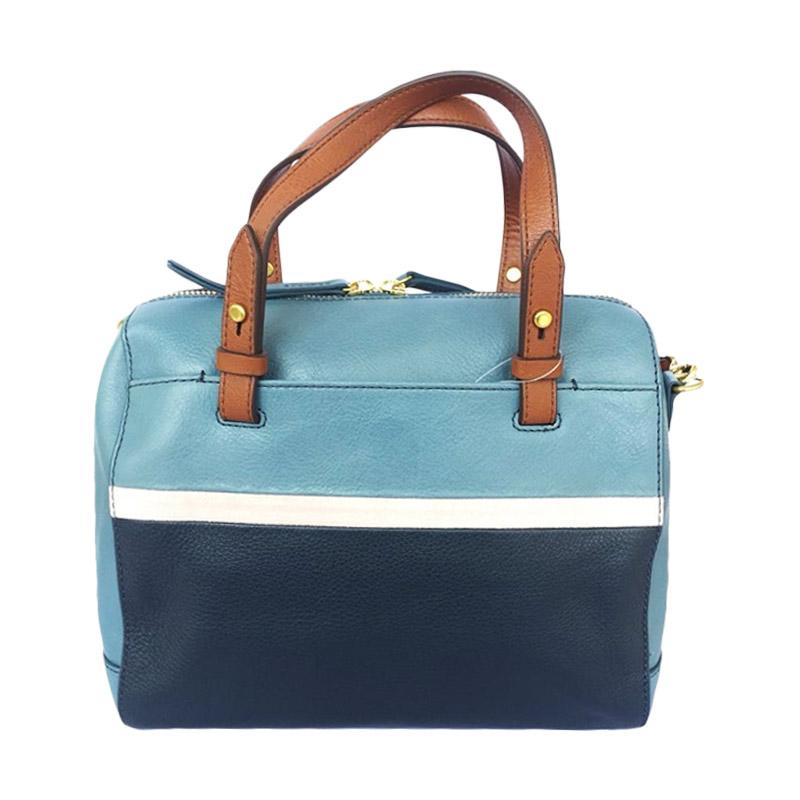 Fossil rachel satchel blue multi discount