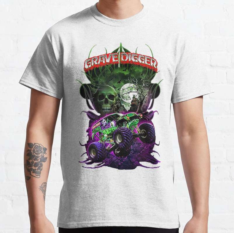 Promo Kaos grave digger monster jam 