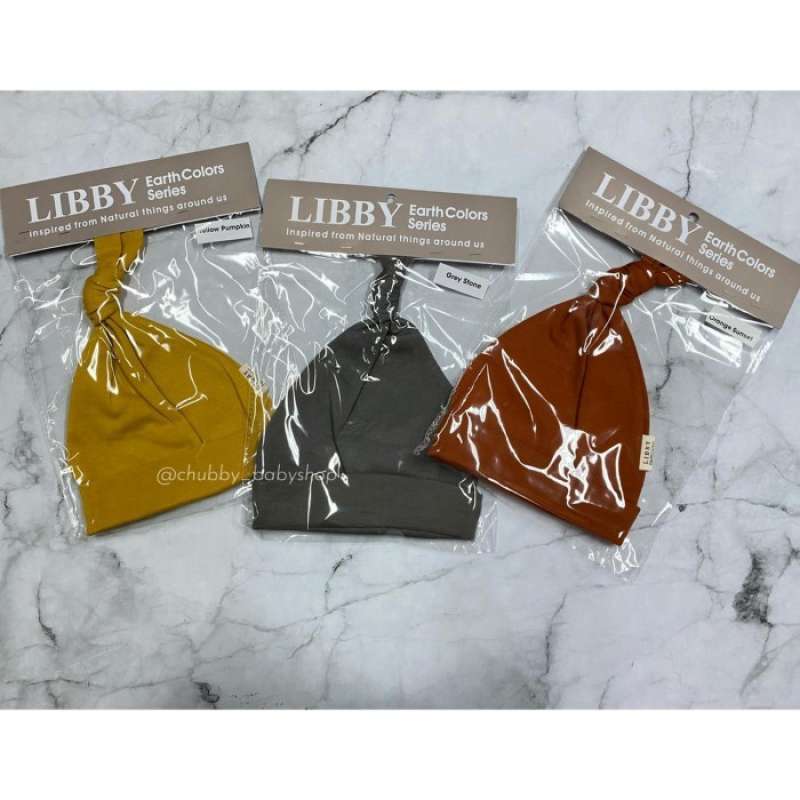Jual Libby Baby Earth Colors Series Top Knot Hat / Topi Bayi ...
