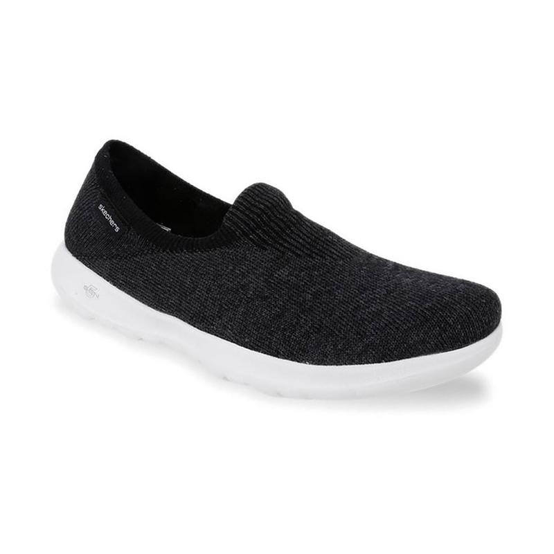 Jual Skechers GOwalk Lite Euphoria Sepatu Fitness Wanita 6 Black