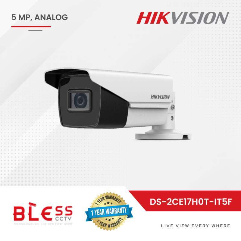 Jual HIKVISION DS-2CE17H0T-IT5F, 5MP ANALOG CAM di Seller Bless_CCTV -  Kenanga-2, Kota Tangerang | Blibli