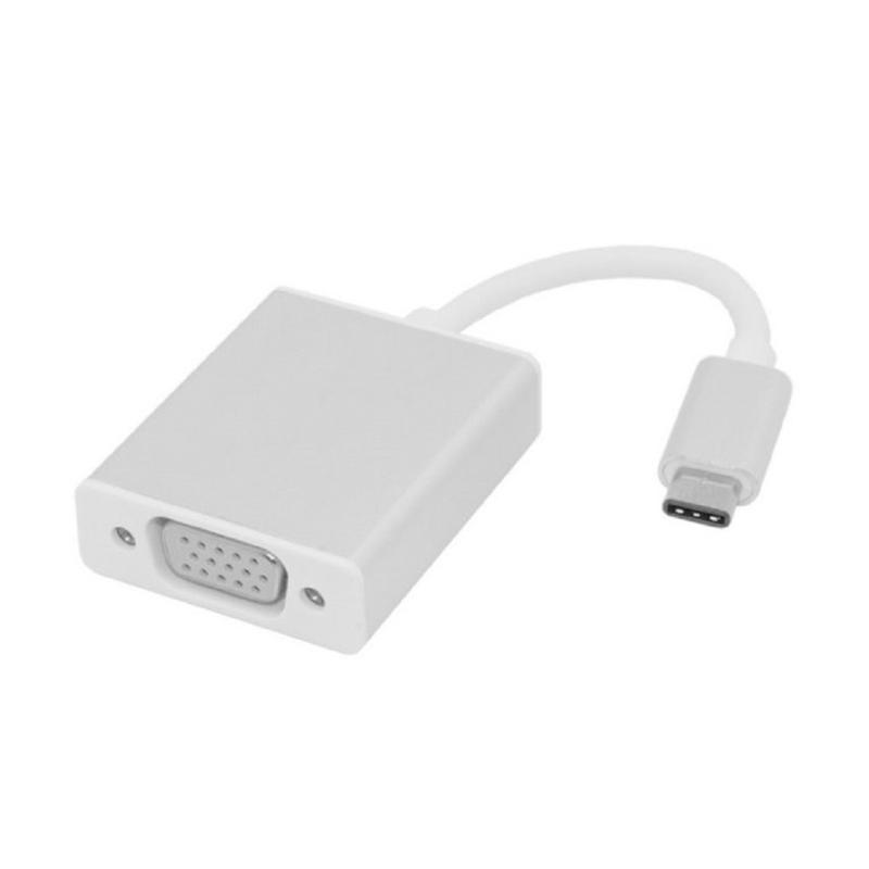Mediatech Kabel USB Type C To VGA Female Type-C To VGA Converter  649786