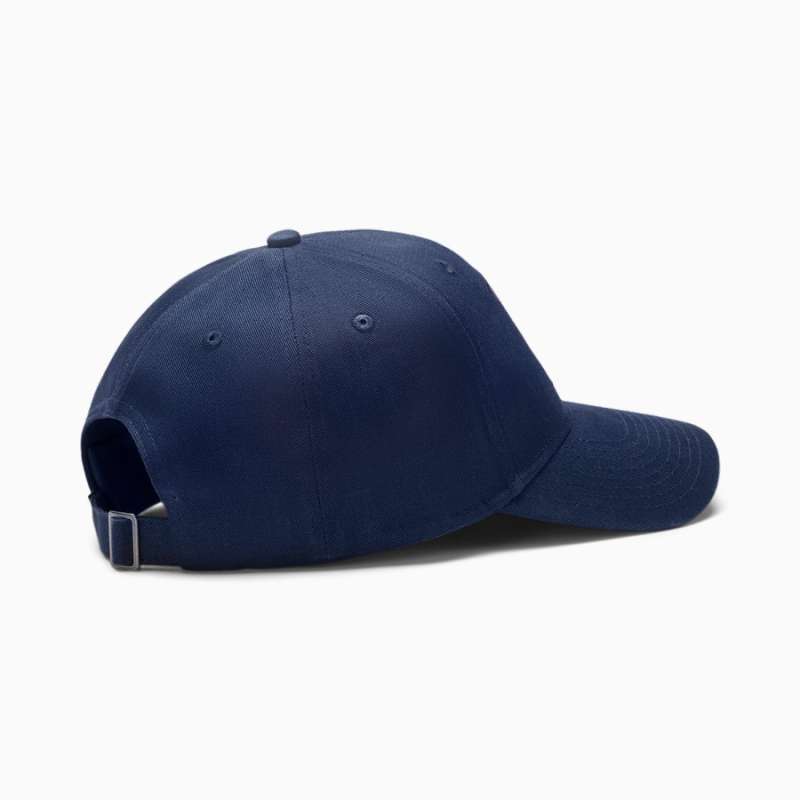 Topi Puma Archive Logo Label Cap Navy 