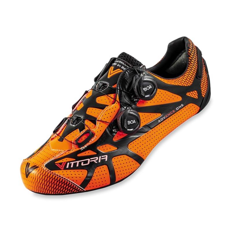 Jual Vittoria Ikon Pro Road Shoes Sepatu Sepeda Balap Orange Black Online Oktober 2020 Blibli Com