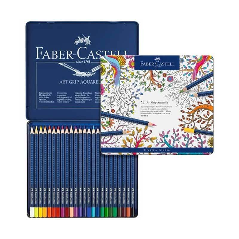 Jual Faber Castell Watercolour Art Grip Aquarelle Peralatan Menggambar [24 Warna] Di Seller Faber-Castell - Kota Jakarta Barat, Dki Jakarta | Blibli