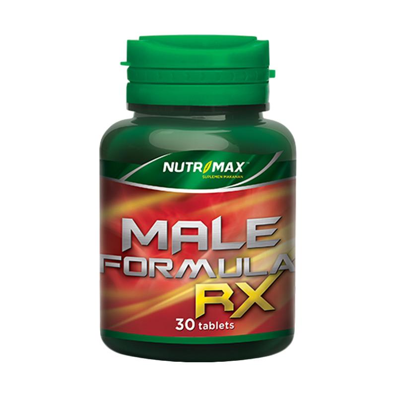 Jual Nutrimax Male Formula Rx Isi 30 Vitamin Obat Kuat Herbal