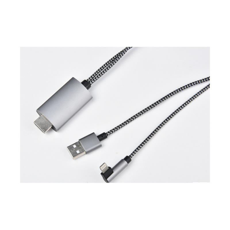 wiwu original wiwu x7 iphone hdmi cable to tv lightning to hdmi tv cable full09