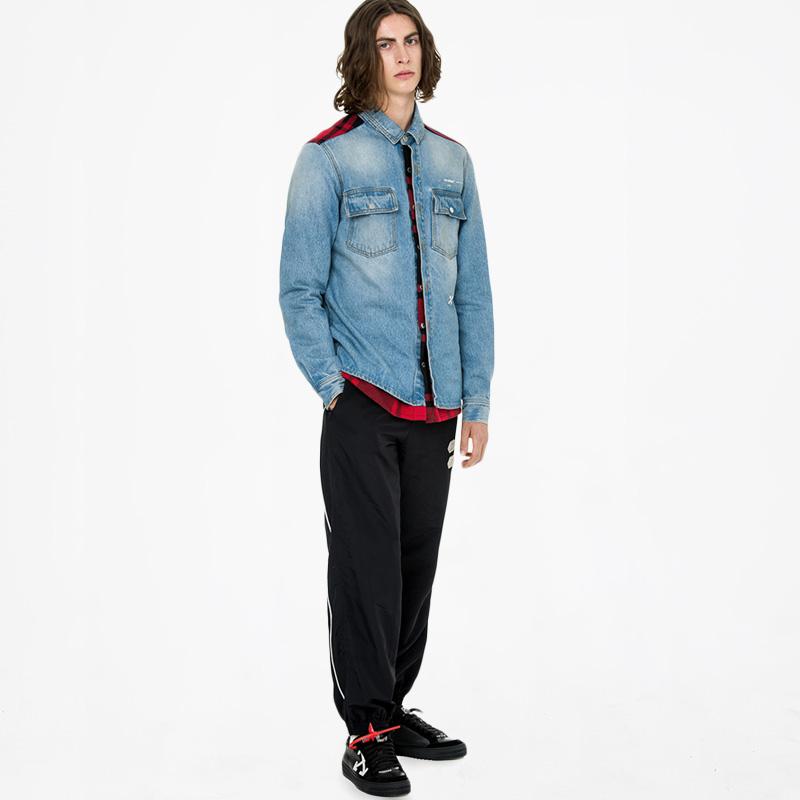 Off White Reconstructed Jaket Pria