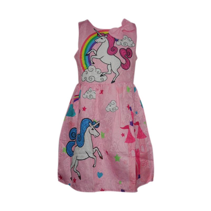 Jual Verina Baby Jacquard Motif Unicorn Rainbow Castle Dress Anak Online Oktober 2020 Blibli Com