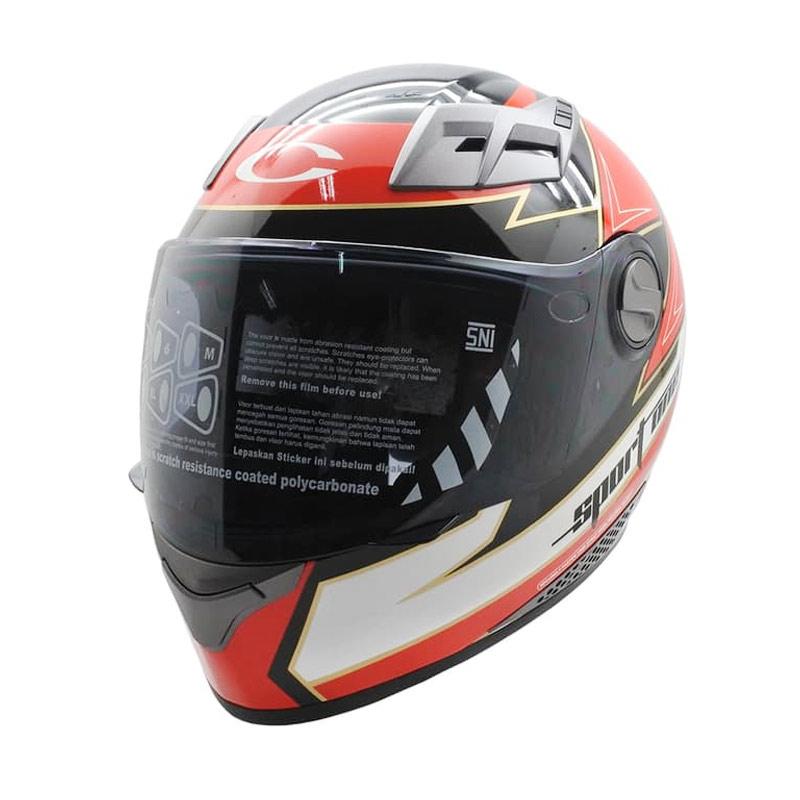 Promo Cargloss New Sport One Seca Helm 