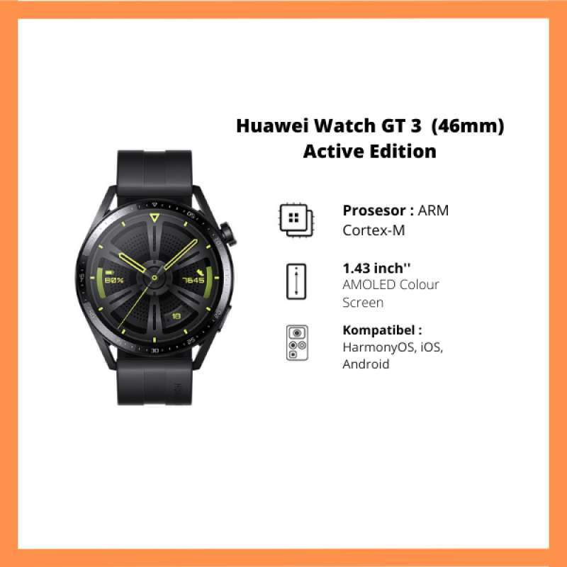 Smartwatch huawei watch gt 3 46mm active edition clearance