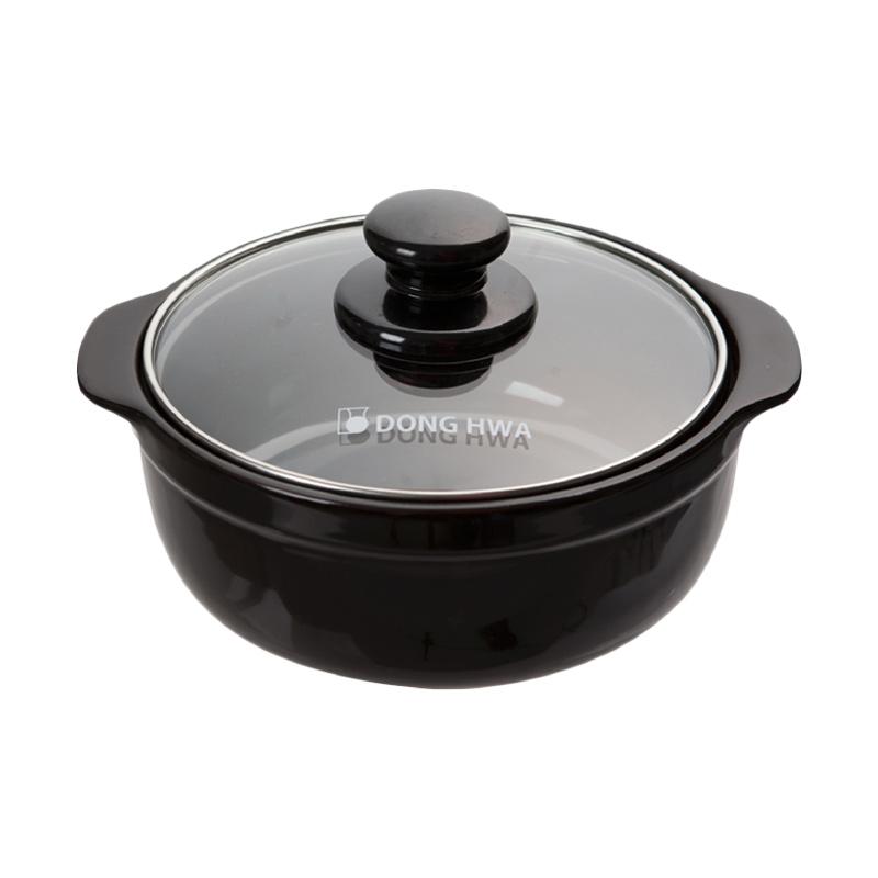 Jual Dong Hwa Ttukbaegi Korea Keramik Tutup Bening Pot Lid Ceramic Wadah Panci Masakan 1155 Ml Online September 2020 Blibli Com