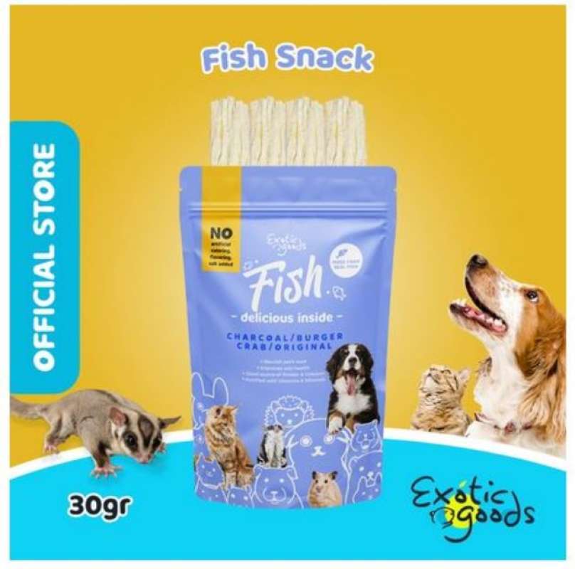 Fish snack sugar deals glider