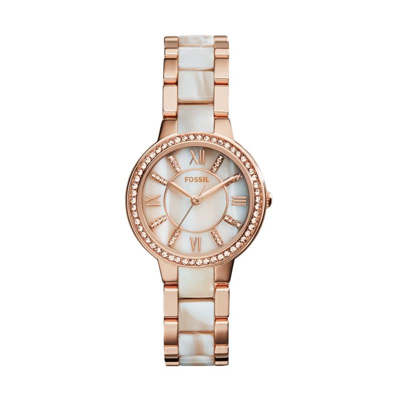 FOSSIL Virginia ES3716 Rose Gold Tone 