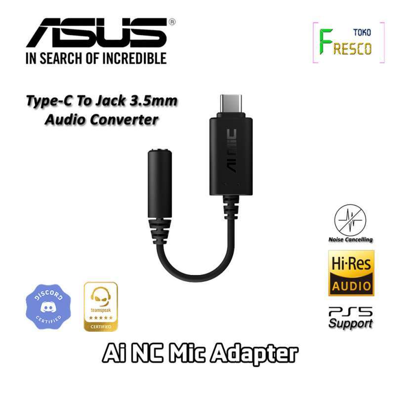 Jual ASUS AI Noise Canceling Mic 