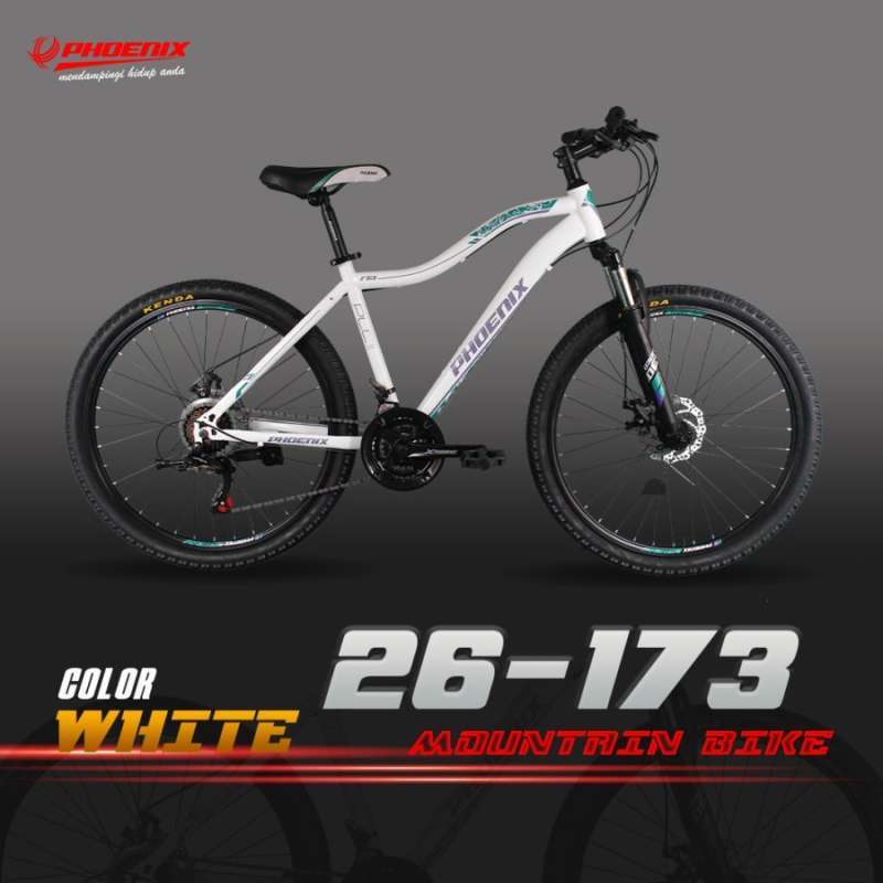 Jual SEPEDA GUNUNG PHOENIX MTB 26 173 21 SPEED FRAME STEEL
