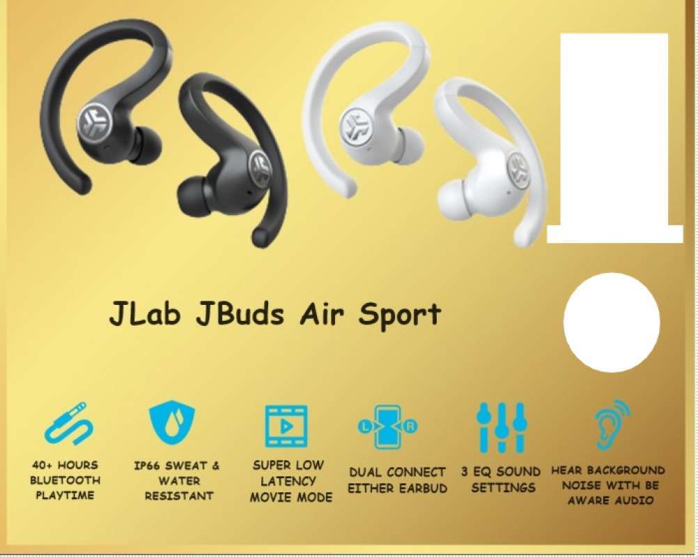 Jual JLab JBuds Air Sport True Wireless 