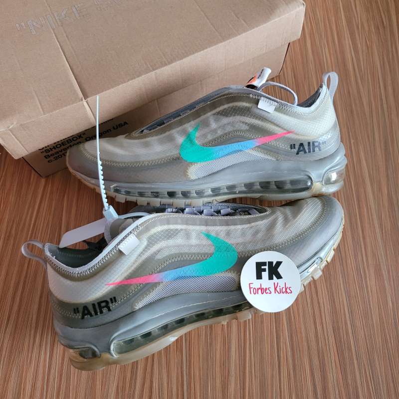 Nike air max 97 x off clearance white harga