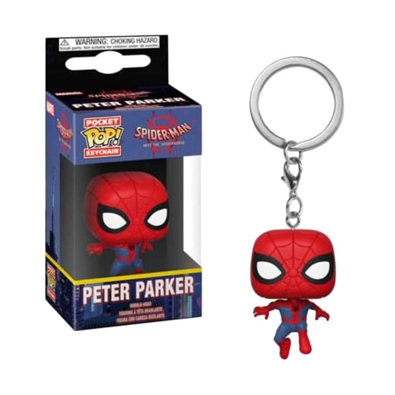 Into Spider Verse Peter Parker Keychain 