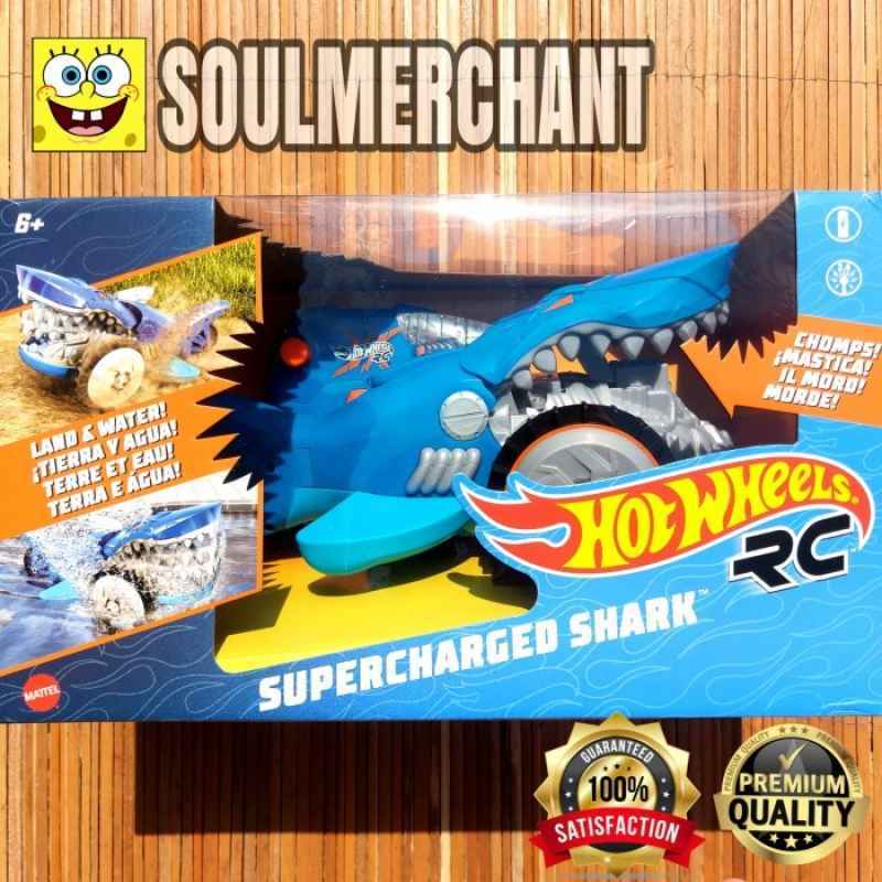 HOTWHEELS RC SUPERCHARGED SHARK LAND 