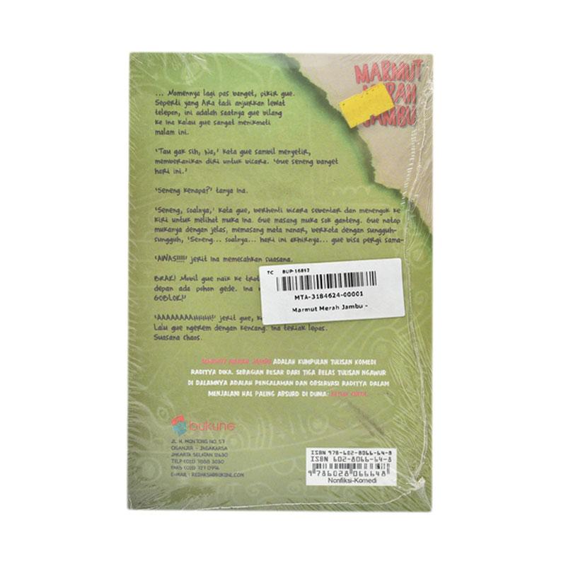 Jual Bukune Marmut Merah Jambu By Raditya Dika Buku Bacaan Fiksi