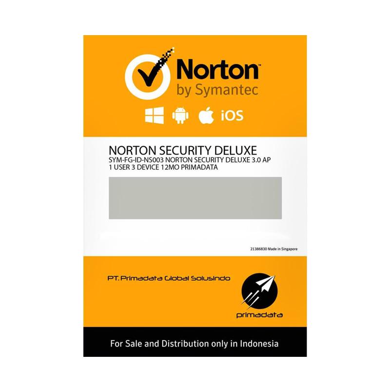 Jual Norton Security Deluxe Software Antivirus 3 Device for ...