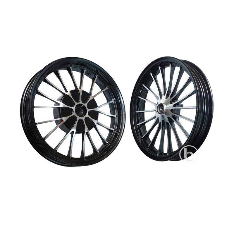 Jual V Rossi Hetzer Velg Racing Motor For Honda Beat Fi Hitam Chrome 14 X 215 14 X 250 Online Mei 2021 Blibli
