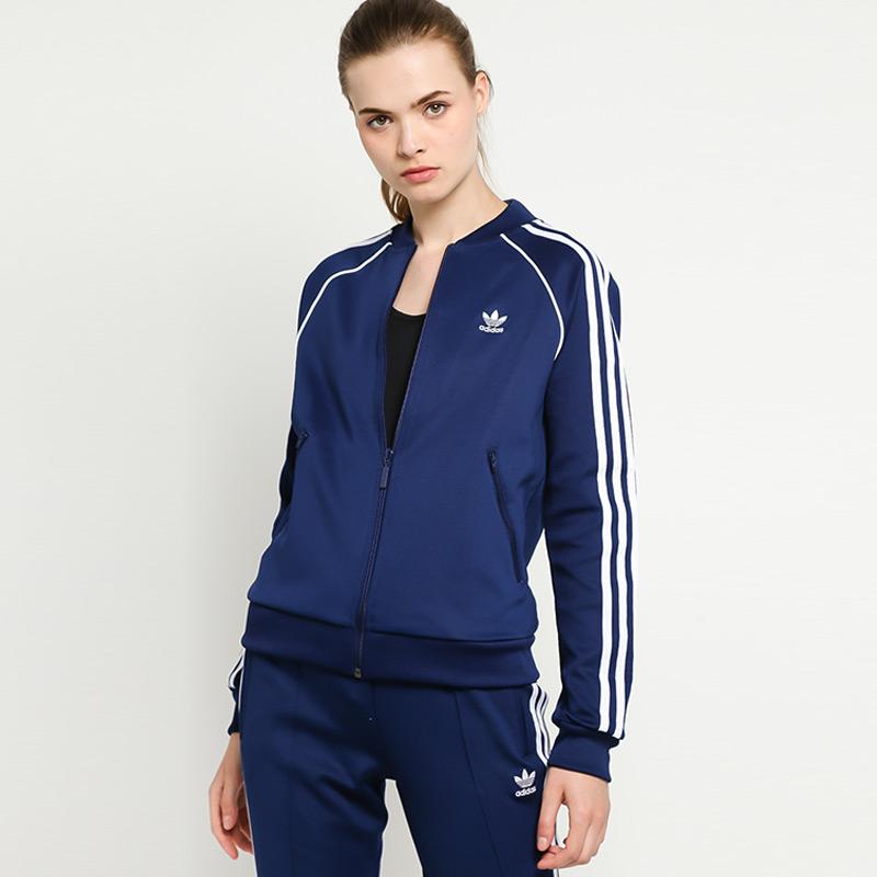 Jual adidas Originals Women Superstar Track Jacket Olahraga Wanita