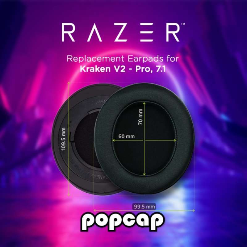 7.1 Headset Ear Cushion Pad Pads Earcup 