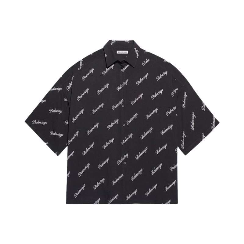 Jual Balenciaga Allover Script Logo 
