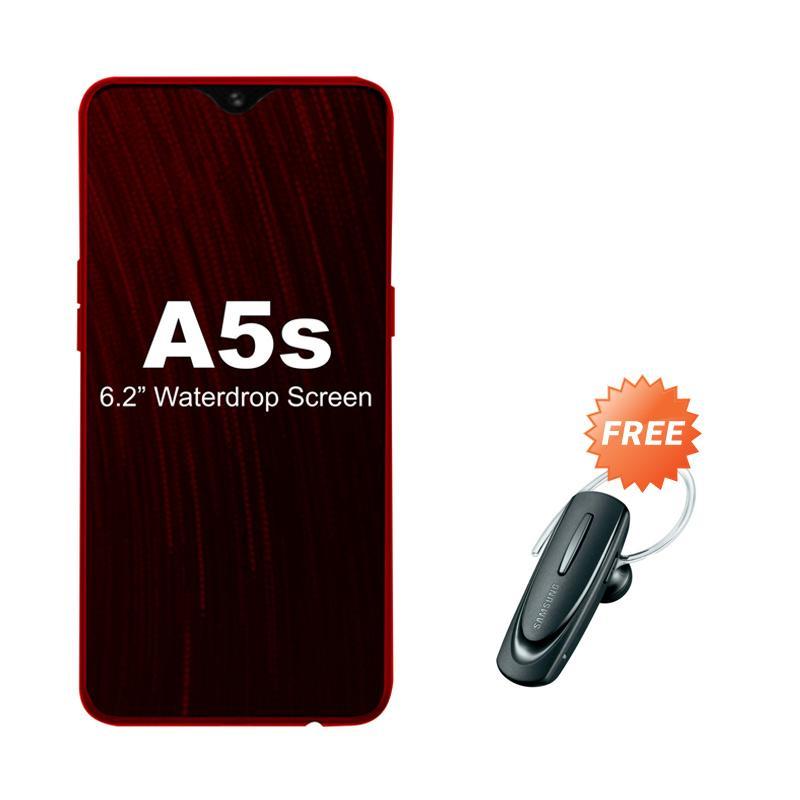 Jual OPPO A5S Smartphone [32GB/ 3GB] + 