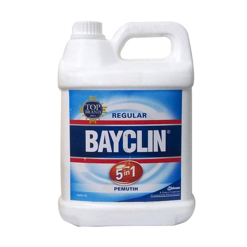 Harga Bayclin 1 Liter 2020 Jual Bayclin Regular Pemutih Pakaian 4 Liter Murah Juli 2020