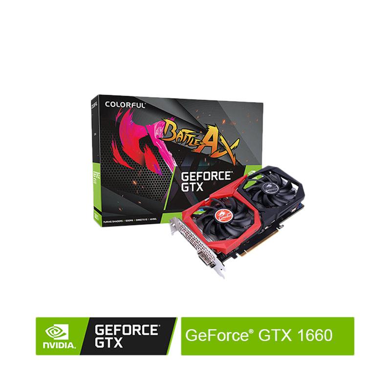 Jual Colorful Official Store Nvidia Geforce Gtx 1660 Nb 6g Graphic Card Online Januari 2021 Blibli