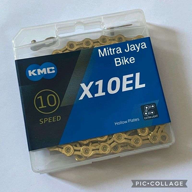 Rantai kmc 2025 10 speed gold