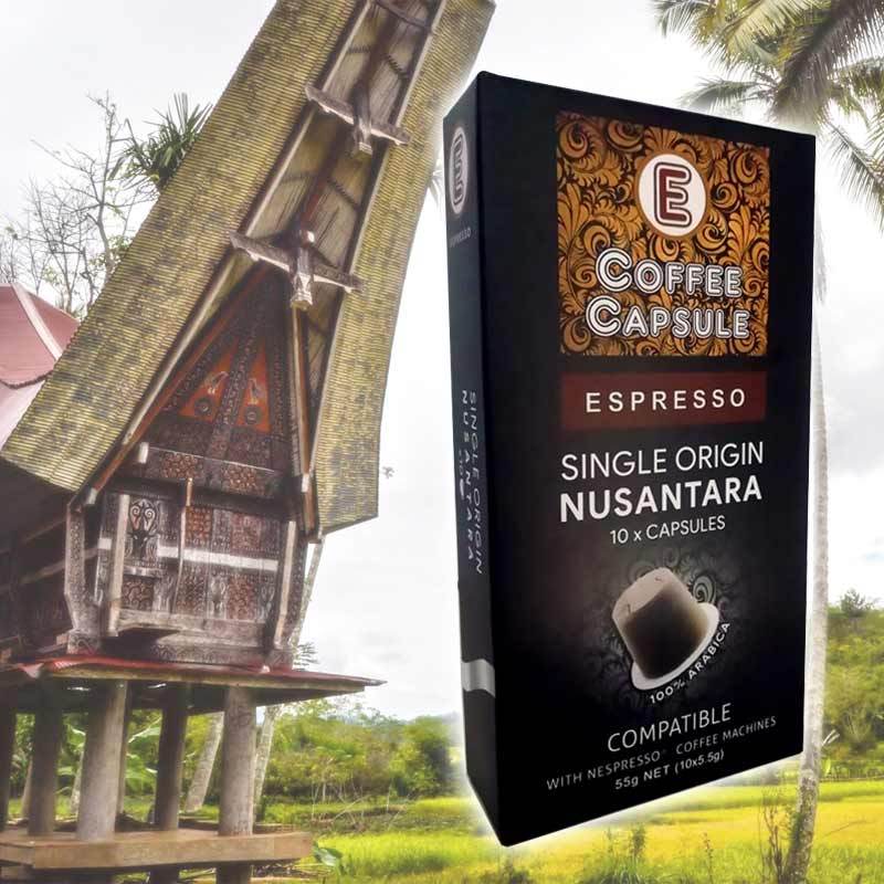 Jual E Coffee Capsule TORAJA Single 