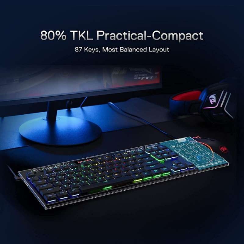 Promo Redragon K621 HORUS TKL LP RGB 