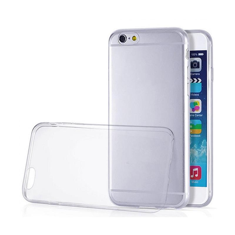 bluelans soft silicone skin cover casing for iphone 6s 4 7 inch transparent