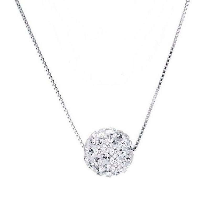 Jual Kalung Kristal Stainless Pandora 