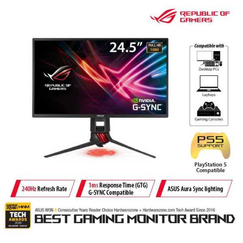 Jual Monitor ASUS XG258Q 24 240Hz TN 