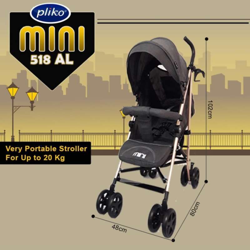 Stroller pliko mini 518 store