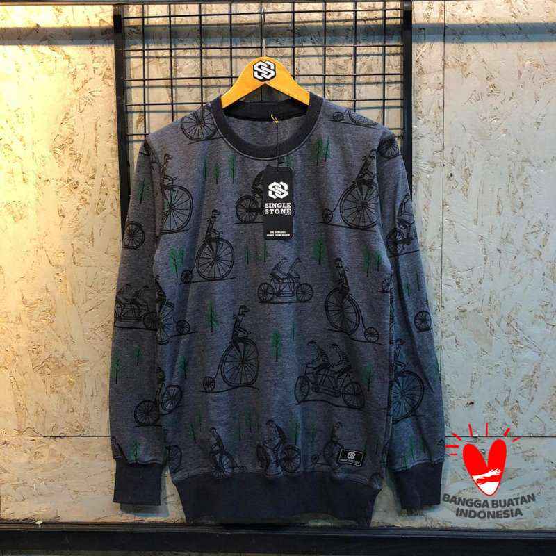 Promo Sweater Pria Wanita Crewneck Single Stone Original All Size Art 14 Diskon 5 Di Seller Pusat Fashion Pria Cipari Kota Tasikmalaya Blibli