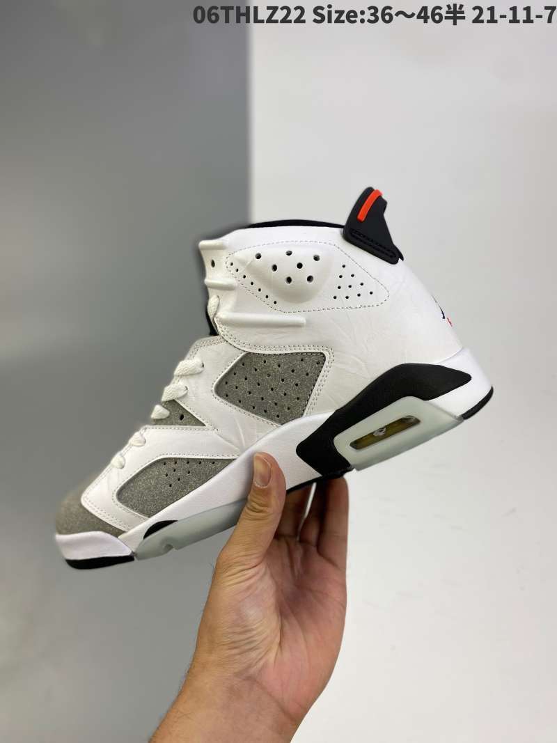 gray jordan 6