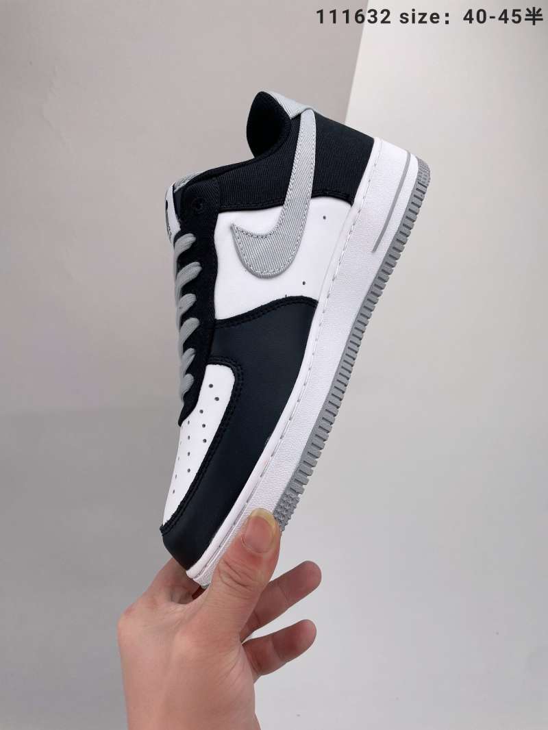 Jual NIKE Air Force 1 low white gray 