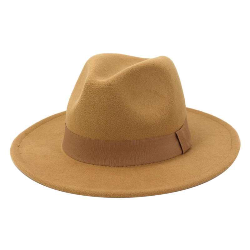 Promo 4pcs Unisex Elegant Church Fedora 