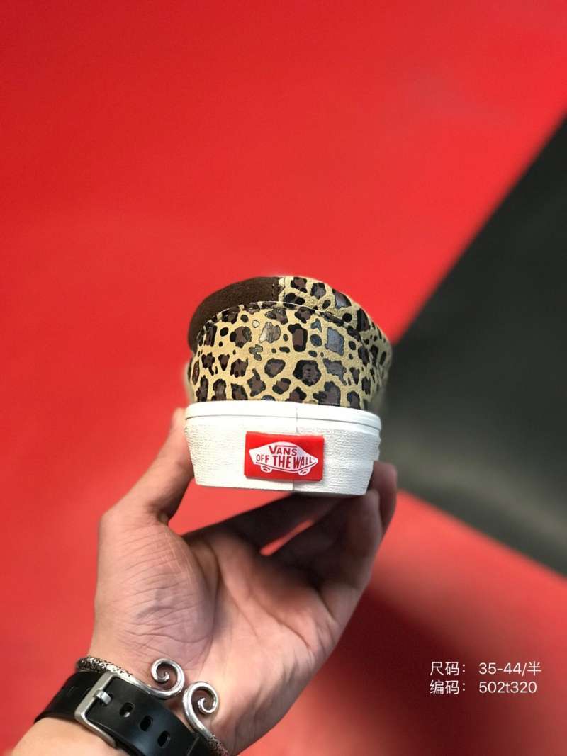 vans red leopard print